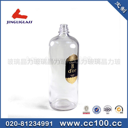 广州玻璃瓶丝印、晶力玻璃瓶厂家(在线咨询)、广州玻璃瓶
