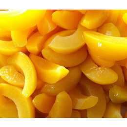 黄桃罐头生产线-黄桃罐头-君果食品罐头生产厂家(查看)
