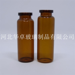 天津华卓厂家玻璃瓶制作工艺流程 25ml棕色玻璃瓶介绍