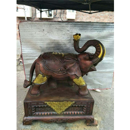 4米青铜大象雕塑|昌盛雕塑|青铜大象雕塑