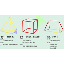 立体几何教具定做-立体几何教具-聪咪，几何图形拼图