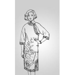 旗袍-英达服装技术培训-旗袍定制工艺