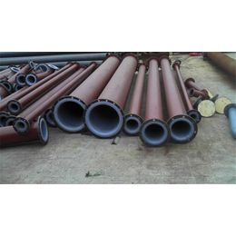 定制长度衬塑钢管带单边法兰、利盛管道、马鞍山衬塑钢管