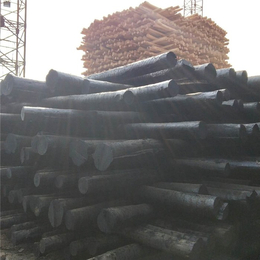 振华防腐材料(图),9米油木杆,油木杆