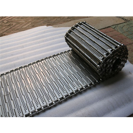 鹤岗金属链板,不锈钢板输送带厂家,铝件冷却耐高温网带
