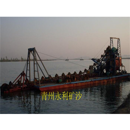 链斗挖石运石船-青州永利矿沙-150方链斗挖石运石船