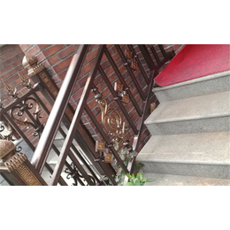 南京铝艺楼梯扶手-鸿盈金属定制-铝艺楼梯扶手加盟