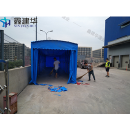 广东惠州大型停车蓬  过道挡雨棚  临时推货篷品质好