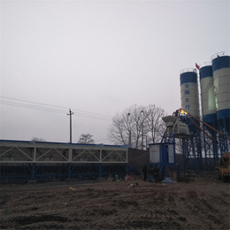 HZS75混凝土搅拌站设备郑州海富机电技术可靠