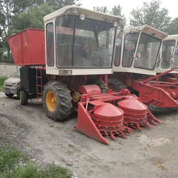 玉米秸秆青贮收获机 牧草饲料粉碎机 新型收获设备