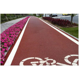 彩色沥青混凝土,北京鲁人景观公司,彩色沥青