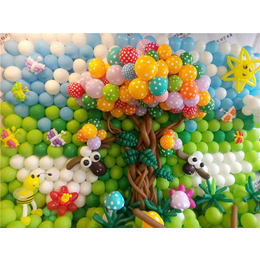 洛阳吉利创意10岁生日彩球装饰策划方案,【乐多气球】