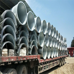 新疆克拉玛依直径1.5米钢制波纹涵管桥梁公路波纹涵管厂家