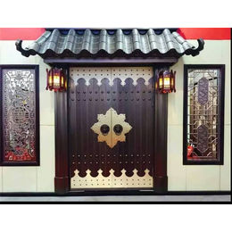 百狮盾铜门(图)、四开 铜门、定西铜门