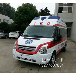 江铃新款长轴监护型救护车图片