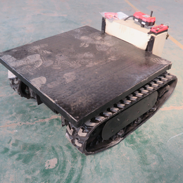 生产电动橡胶履带 厂家定制橡胶履带底盘 电动遥控工程底盘
