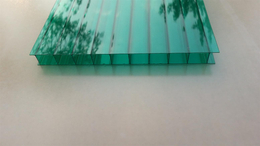 张家口赤城阳光板 车棚雨棚阳光板 生态园温室大棚中空板