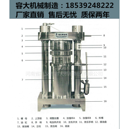 液压榨油机厂家*多功能液压香油机现货供应芝麻香油机缩略图