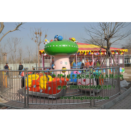 儿童游乐场设备的选购大型旋转飞椅趣味性强选郑州航 