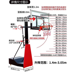 西安康特体育(图)-小学生篮球架-陕西篮球架