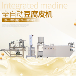豆片机厂家生产 河北唐山自动豆片机 大型豆腐皮机器
