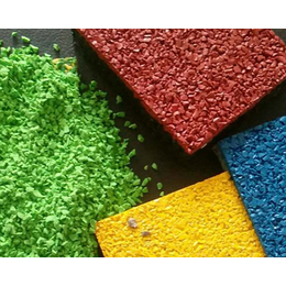 绿健塑胶(多图)-彩色塑胶颗粒厂家*-西宁彩色塑胶颗粒