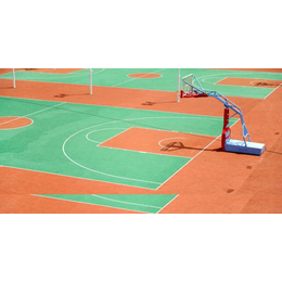 冀中体育公司、达州液压篮球架、广场用手动液压篮球架