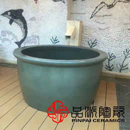陶瓷洗浴大缸可定制尺寸养生缸陶瓷泡澡缸洗浴中心