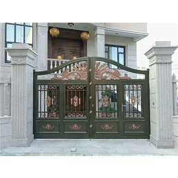 上海铝合金庭院门|真意护栏价格实惠|铝合金庭院门批发