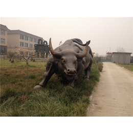 长度2米铜牛雕塑|华尔街铜牛(在线咨询)|铜牛雕塑