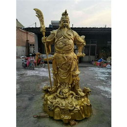 大型铜关公雕塑,铜关公,鑫鹏铜雕厂