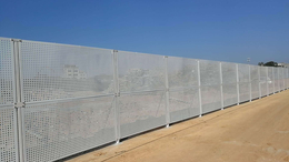 湛江工地冲孔板围挡 道路施工围蔽 市政工程冲孔网护栏