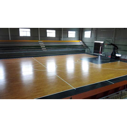 羽毛球场实木运动地板,惠州实木运动地板,立美体育