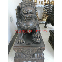 武汉供应铜雕狮子雕塑的厂家
