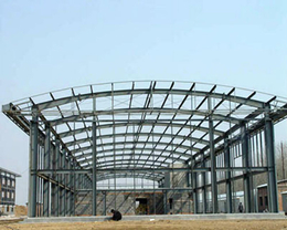 钢结构雨棚-古交钢结构-恒源通钢结构工程