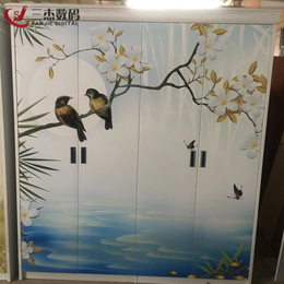 北京5D玻璃背景墙uv打印机价格 