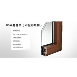 木铝复合窗定制,新欧铝木门窗深受欢迎,北京木铝复合窗