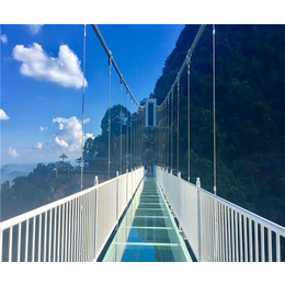 玻璃桥施工-星灿银河滑道推荐企业-阳泉玻璃吊桥