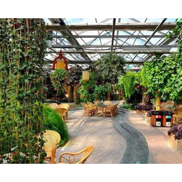 山西立体生态餐厅-生态餐厅-益兴诚钢构温室工程