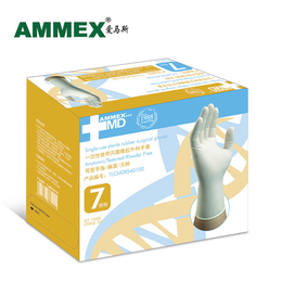 AMMEX爱马斯一次性TLFCMDSS实验室灭菌手套