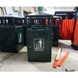 供应绵阳市定制垃圾桶 停车场单桶垃圾桶 垃圾箱