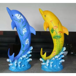 云南海豚雕塑|艺铭雕塑|海豚雕塑公司