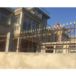 合肥铁艺护栏|安徽华诺公司|户外铁艺栏杆价格