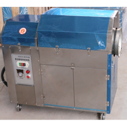 面粉炒熟加工机器炒100斤小麦面粉的机器全自动炒面粉的机器