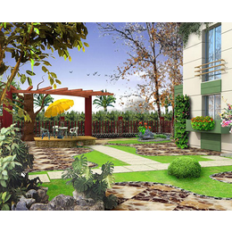 安徽中式庭院设计|安徽天伦市政工程|别墅中式庭院设计