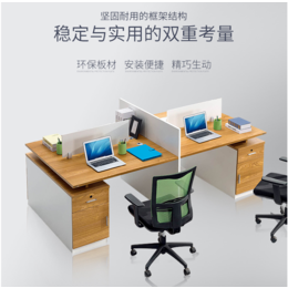 北京办公电脑桌销售 职员工位桌销售 组合带柜桌出售办公家具