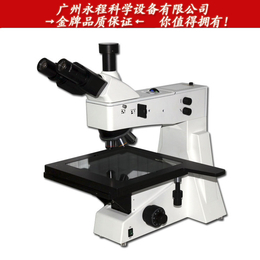 广州粤显不透明物体金属矿物正置金相显微镜XJL-302BD