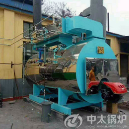 江西商用4吨燃气冷凝蒸汽锅炉 中太厂家4吨全预混式冷凝锅炉