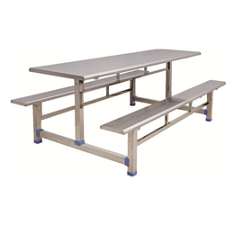 HL-A19122 八位不锈钢条形餐桌