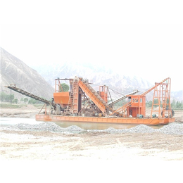 挖沙船_青州百斯特机械(图)_二次水洗挖沙船